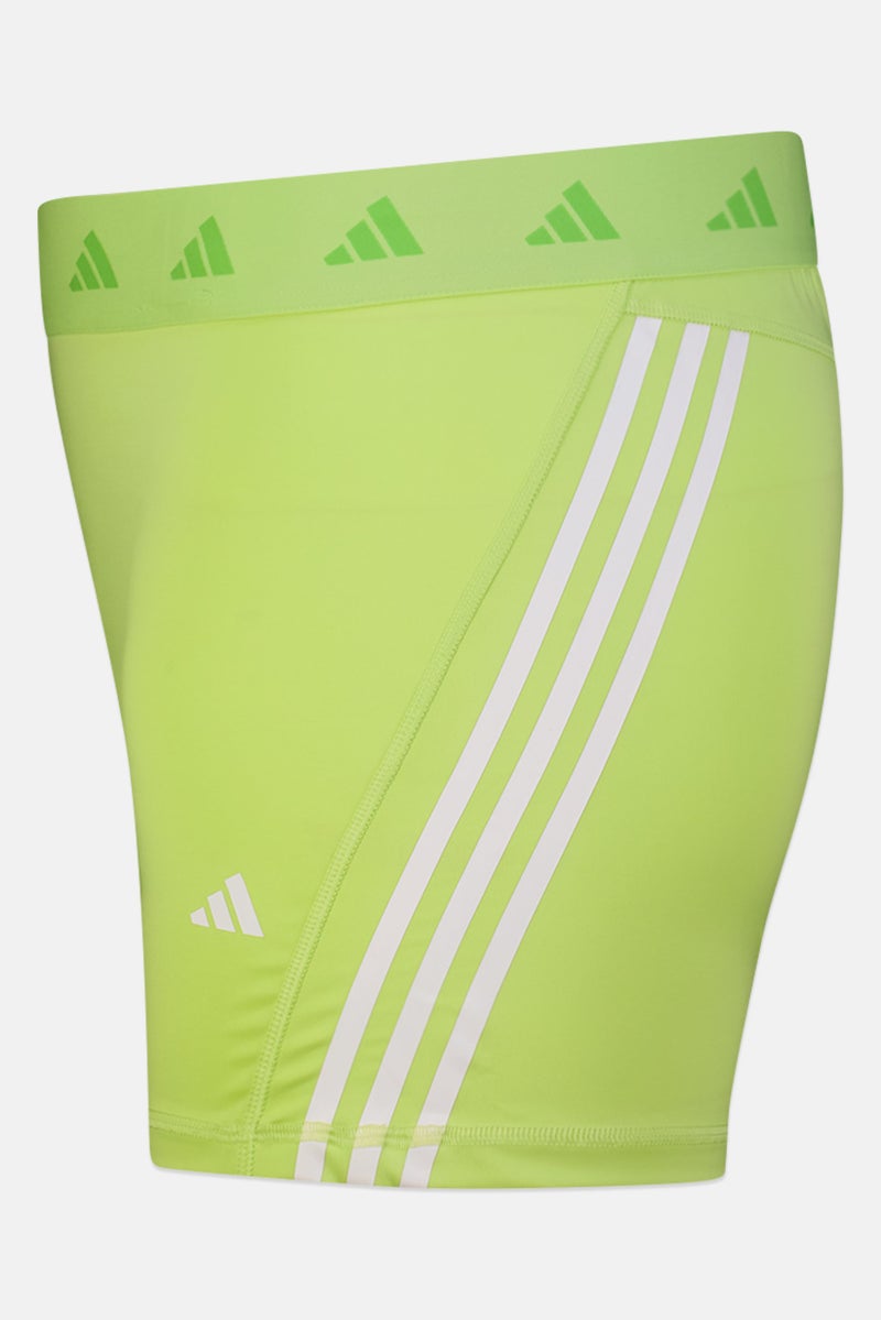Adidas Women Tech Fit Training Shorts, Lime - Image 2